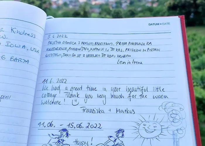 Zidanica-vineyard Jakse Feriehus Semic